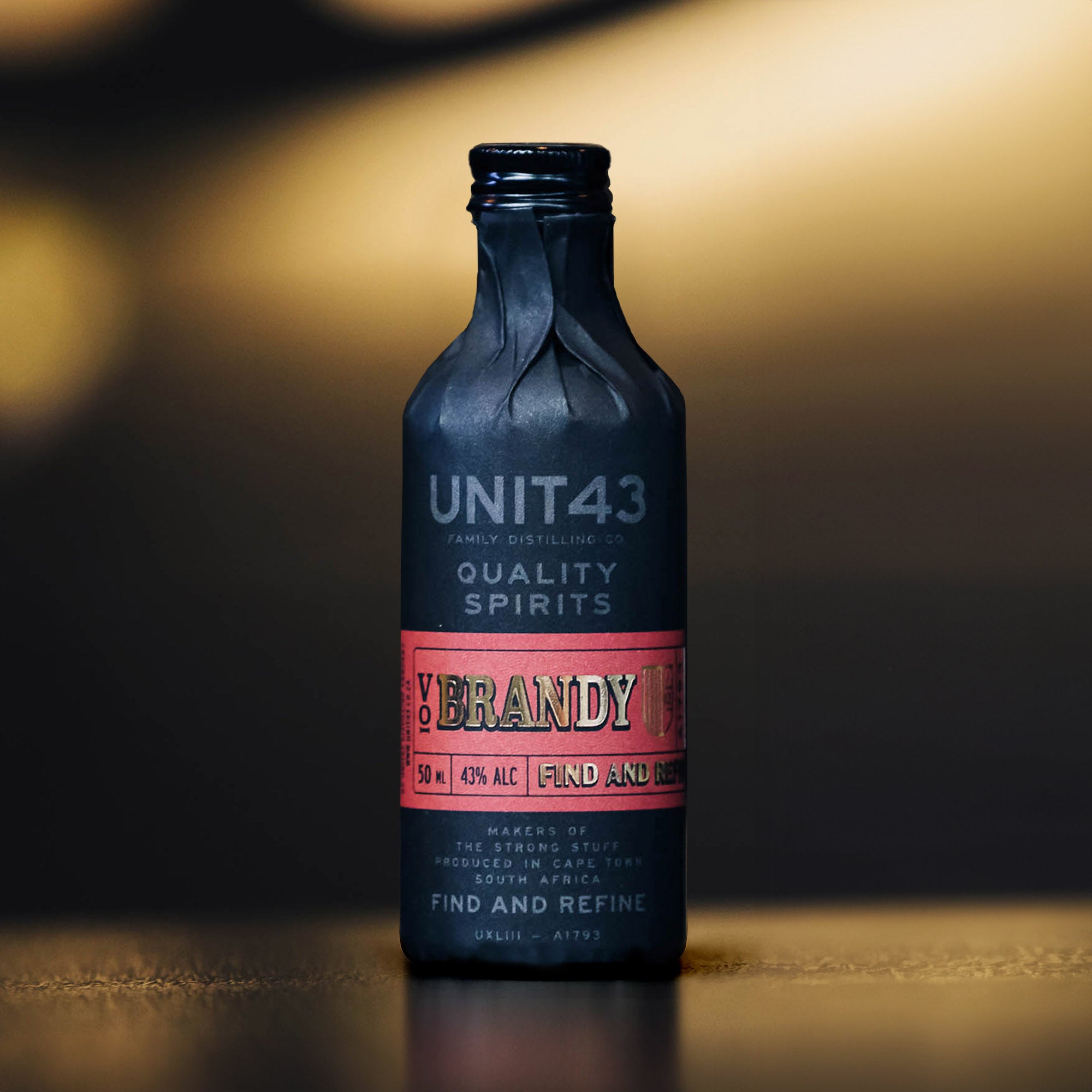 Unit43 Mini Brandy 50ml Double – Unit43 Distilling Co