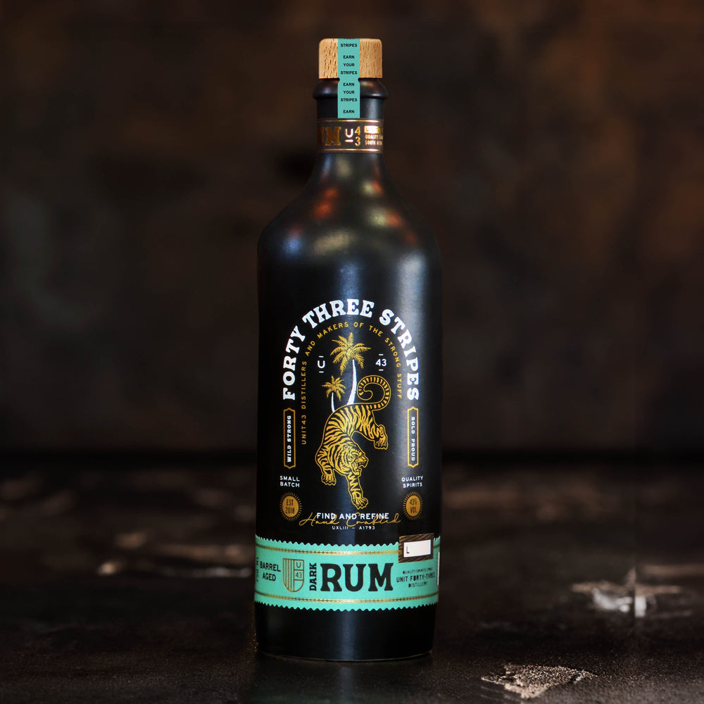 Forty Three Stripes Dark Rum by Unit43 Distilling Co.