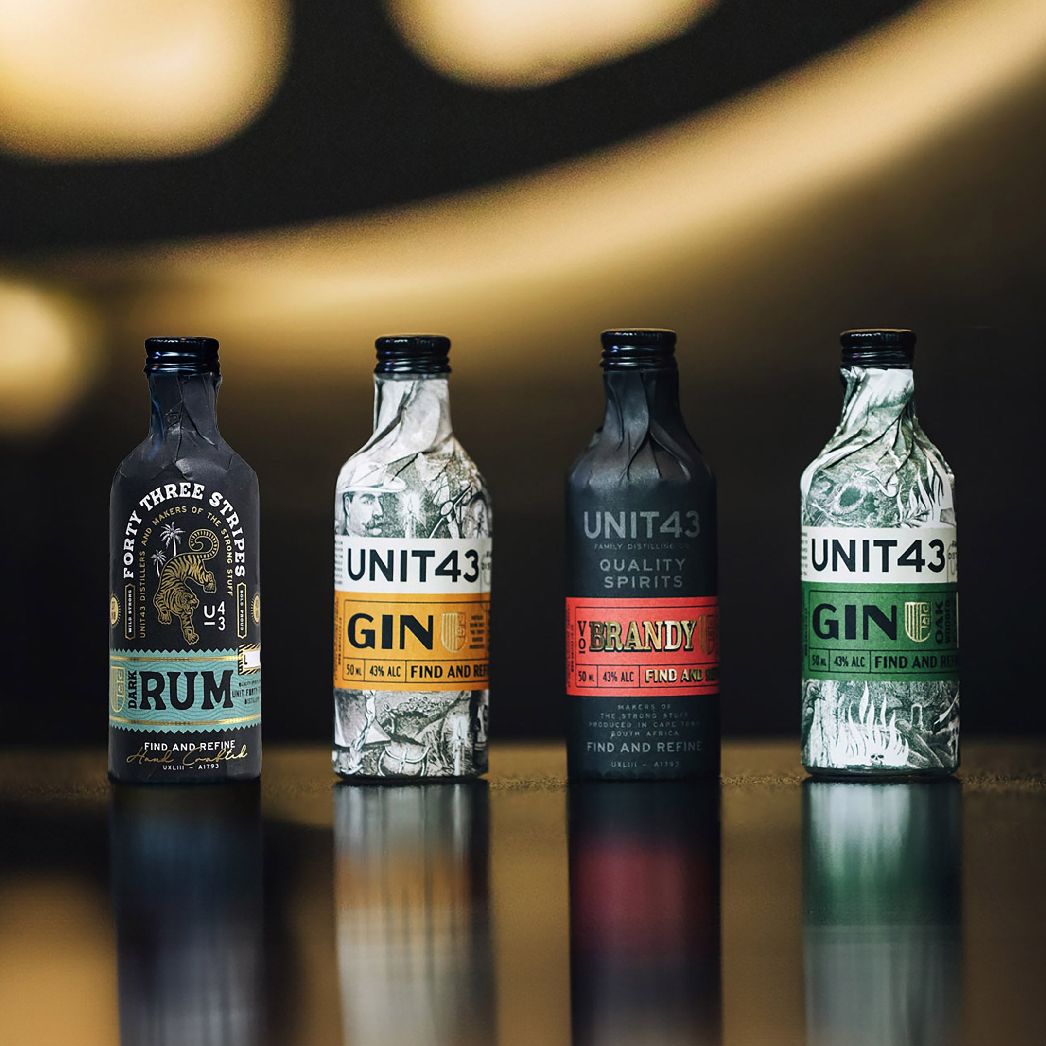 Mini Mixed Box: 4 x Minis with Card – Unit43 Distilling Co