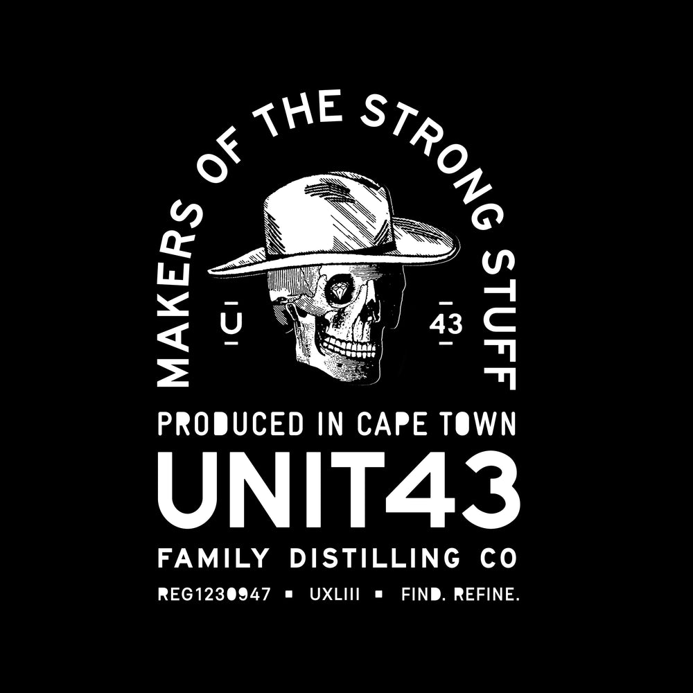 Unit43 Skull Cowboy Black T-Shirt