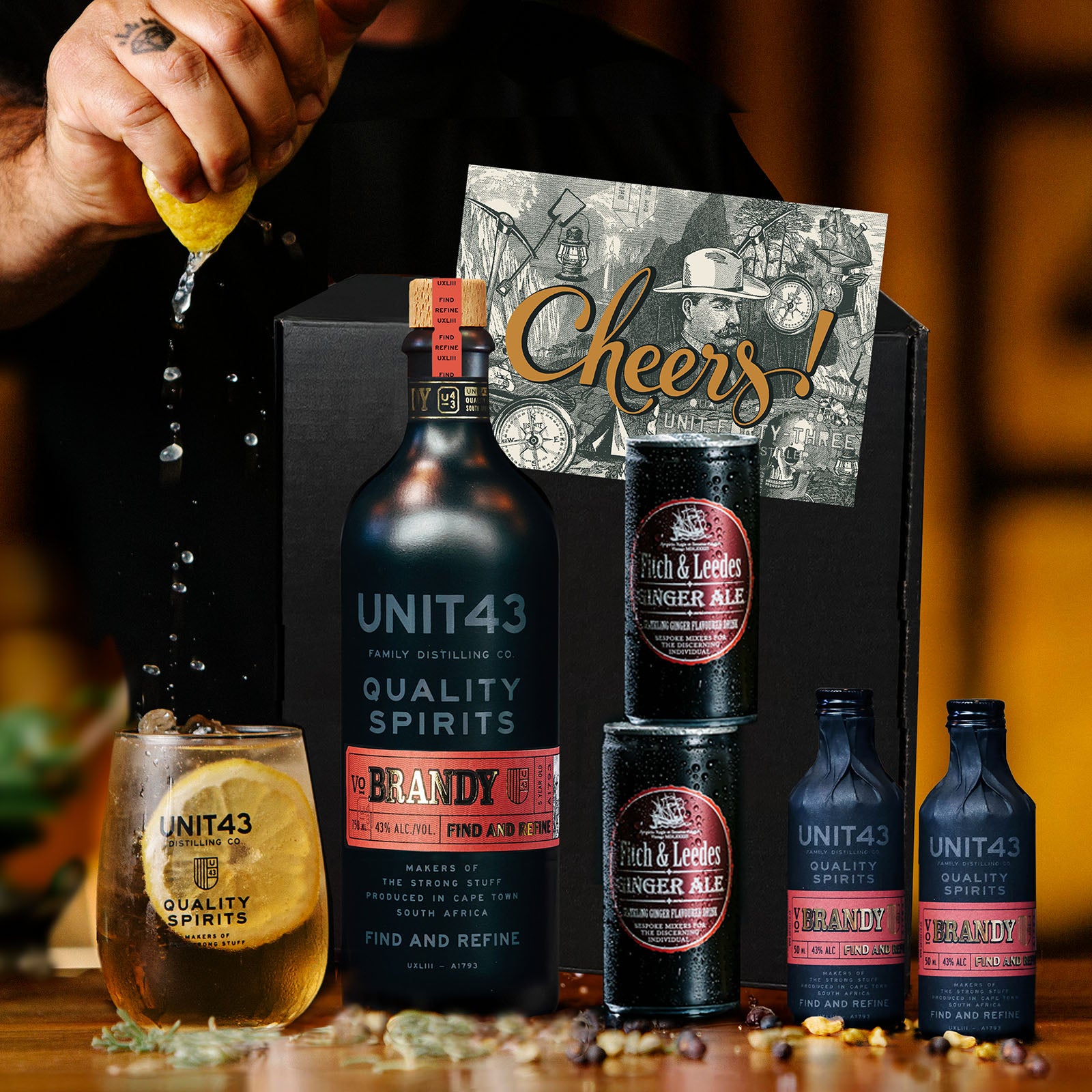 その他 brandy American Brandy Gift Box – Unit43 Distilling Co