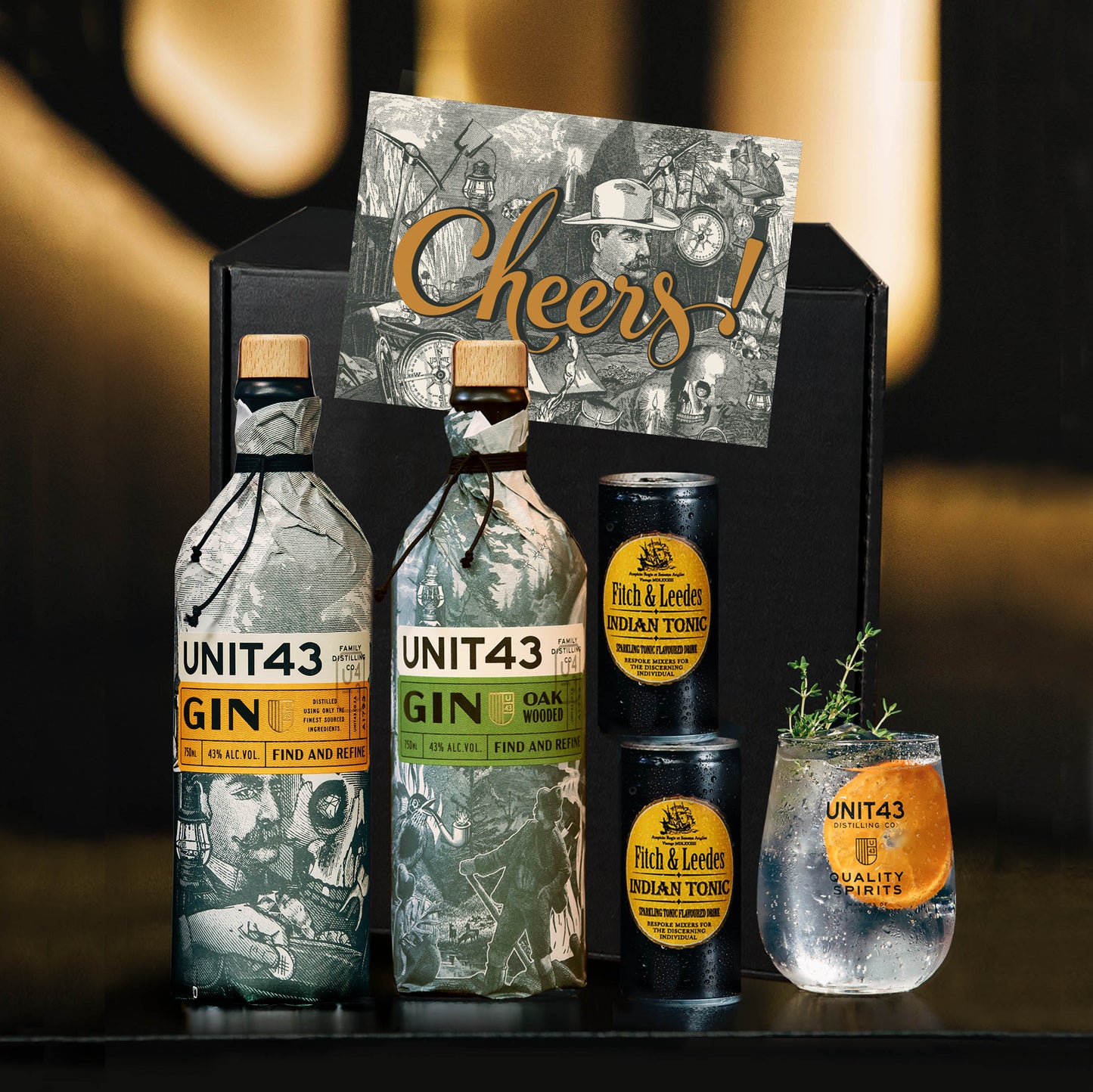 Unit43 Gin Gift Box